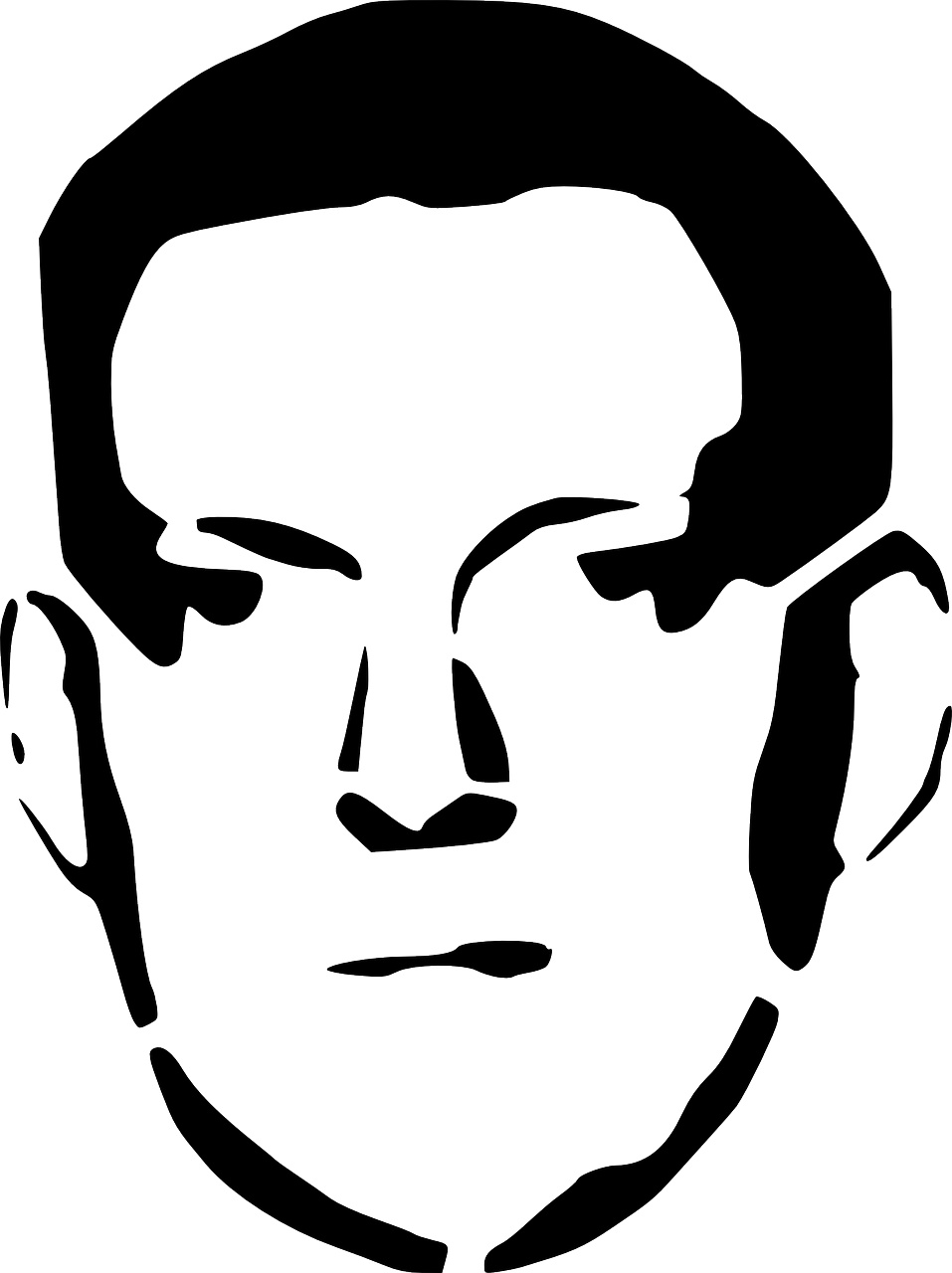 Face outline. Лицо svg. Логотип лицо. Логотип с лицом человека. Лицо СВГ.