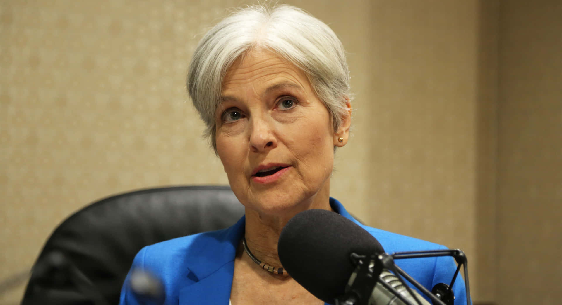 Serious Look Of Jill Stein Wallpaper
