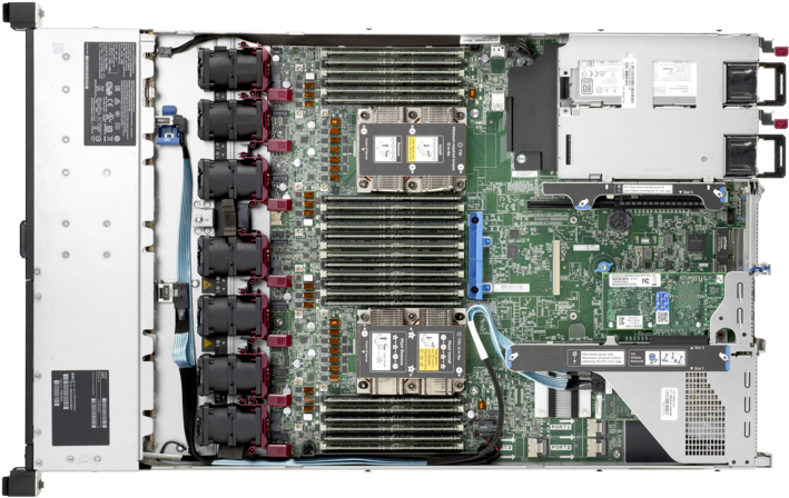 Server Motherboard Components Overview PNG