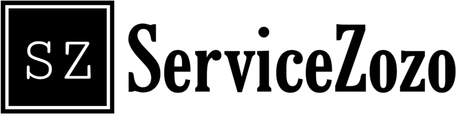 Service Zozo Logo Design PNG