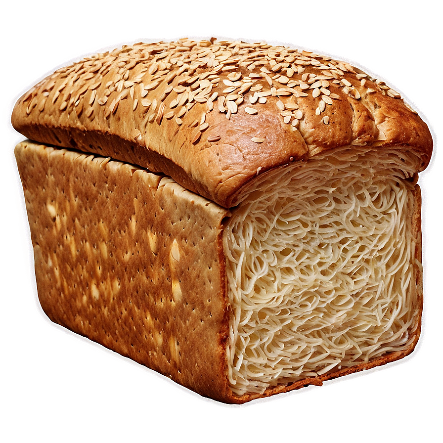 Sesame Bread Slice Png Dtr65 PNG