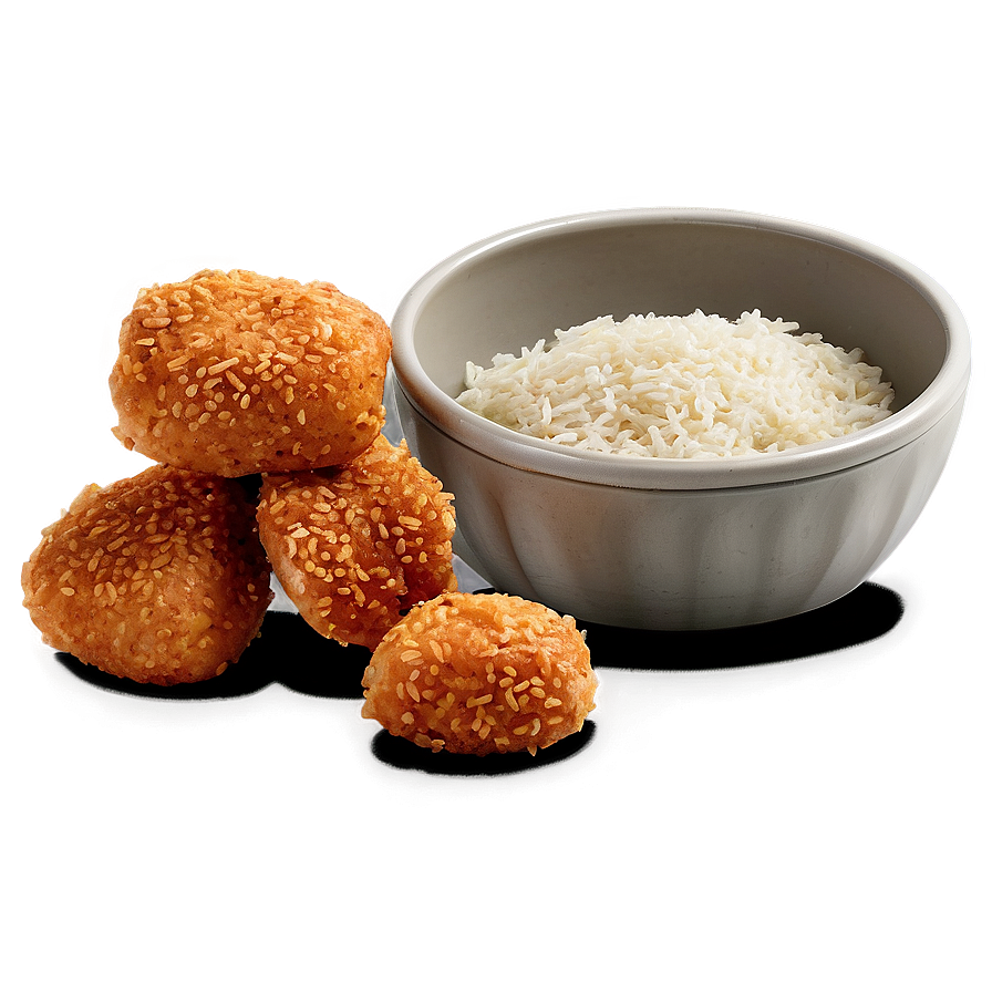 Sesame Chicken Nuggets Png Yht PNG