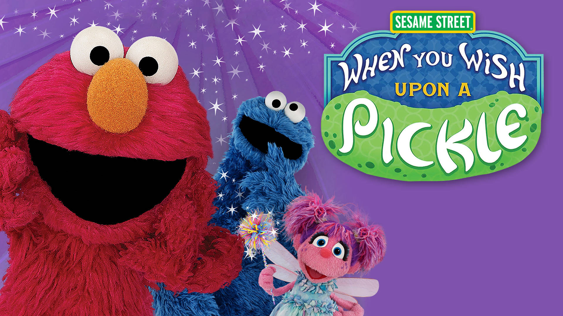 Sesame Street Abby And Friends Poster Background