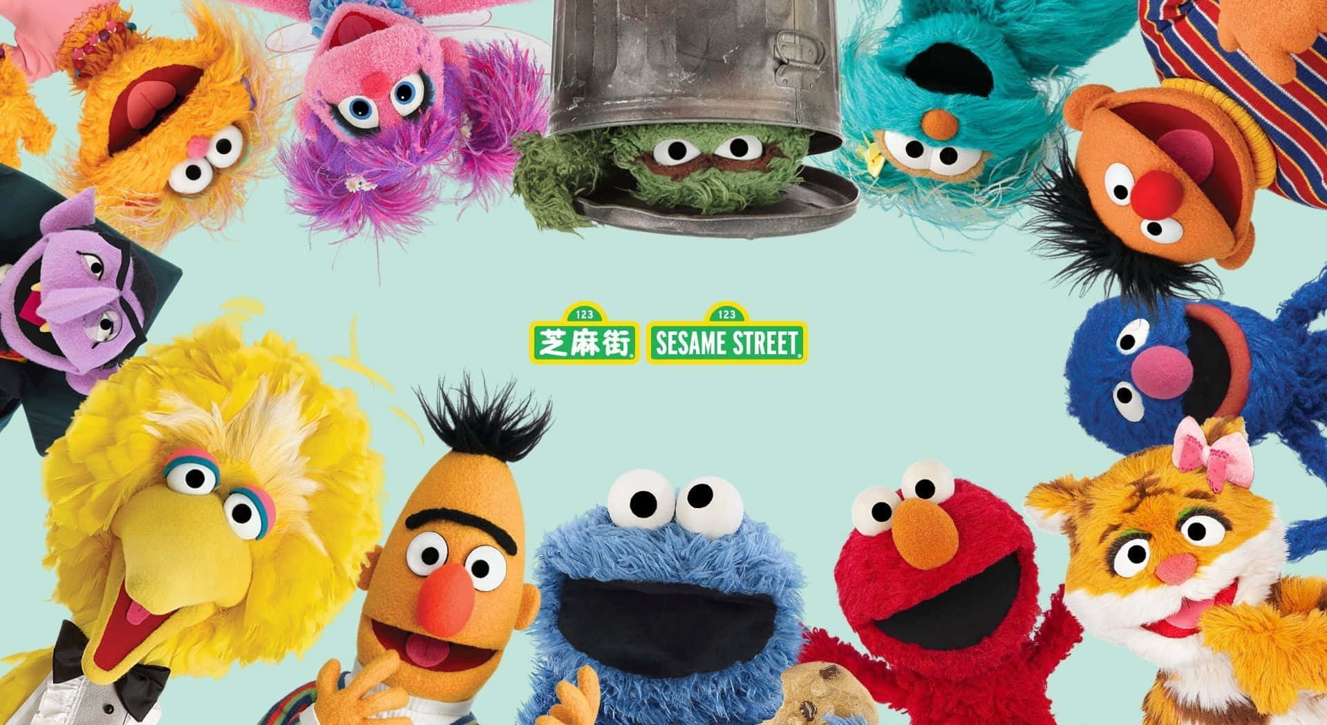 Blivmedlem Af Banden På Sesame Street!