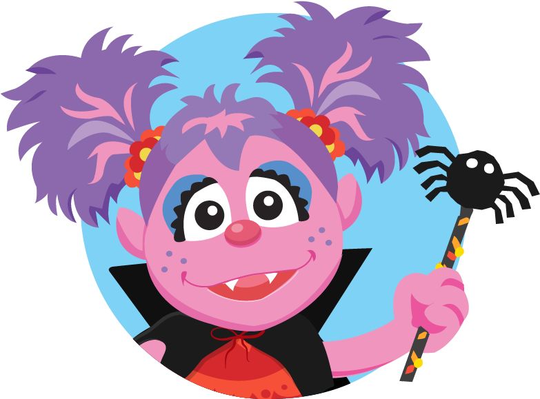 Download Sesame Street Character Abby Cadabby Halloween | Wallpapers.com