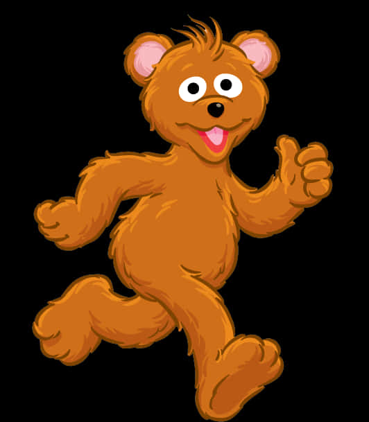 Sesame Street Character Baby Bear PNG