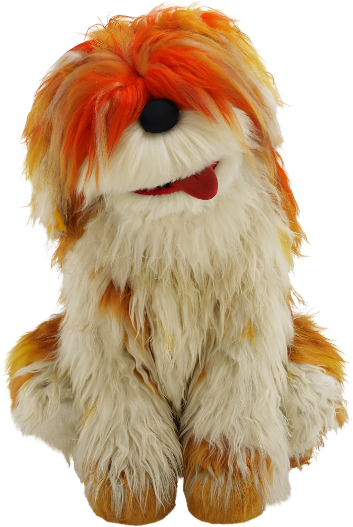 Sesame Street Character Fluffy Dog PNG