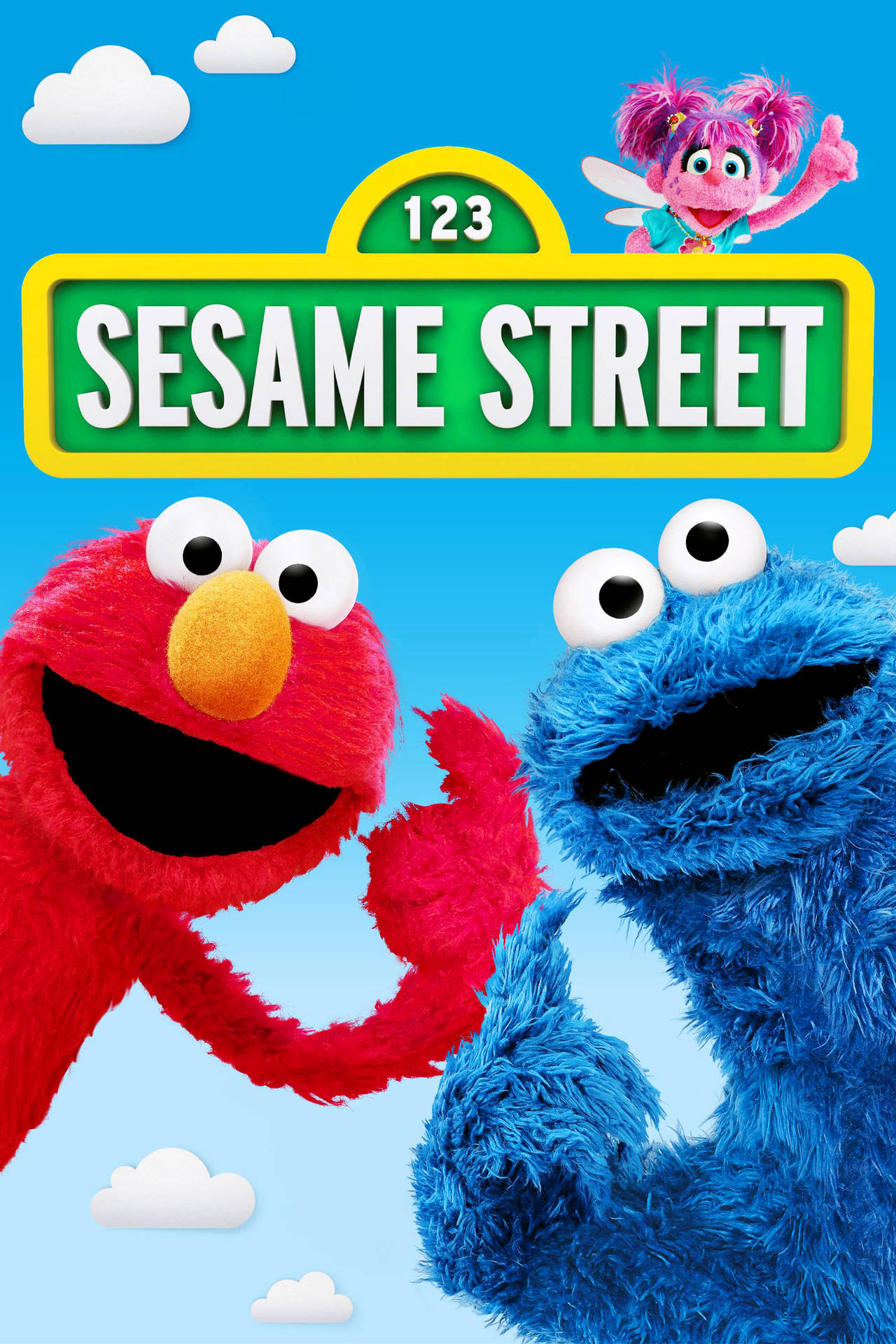 Sesame Street Elmo And Friends Cover Background