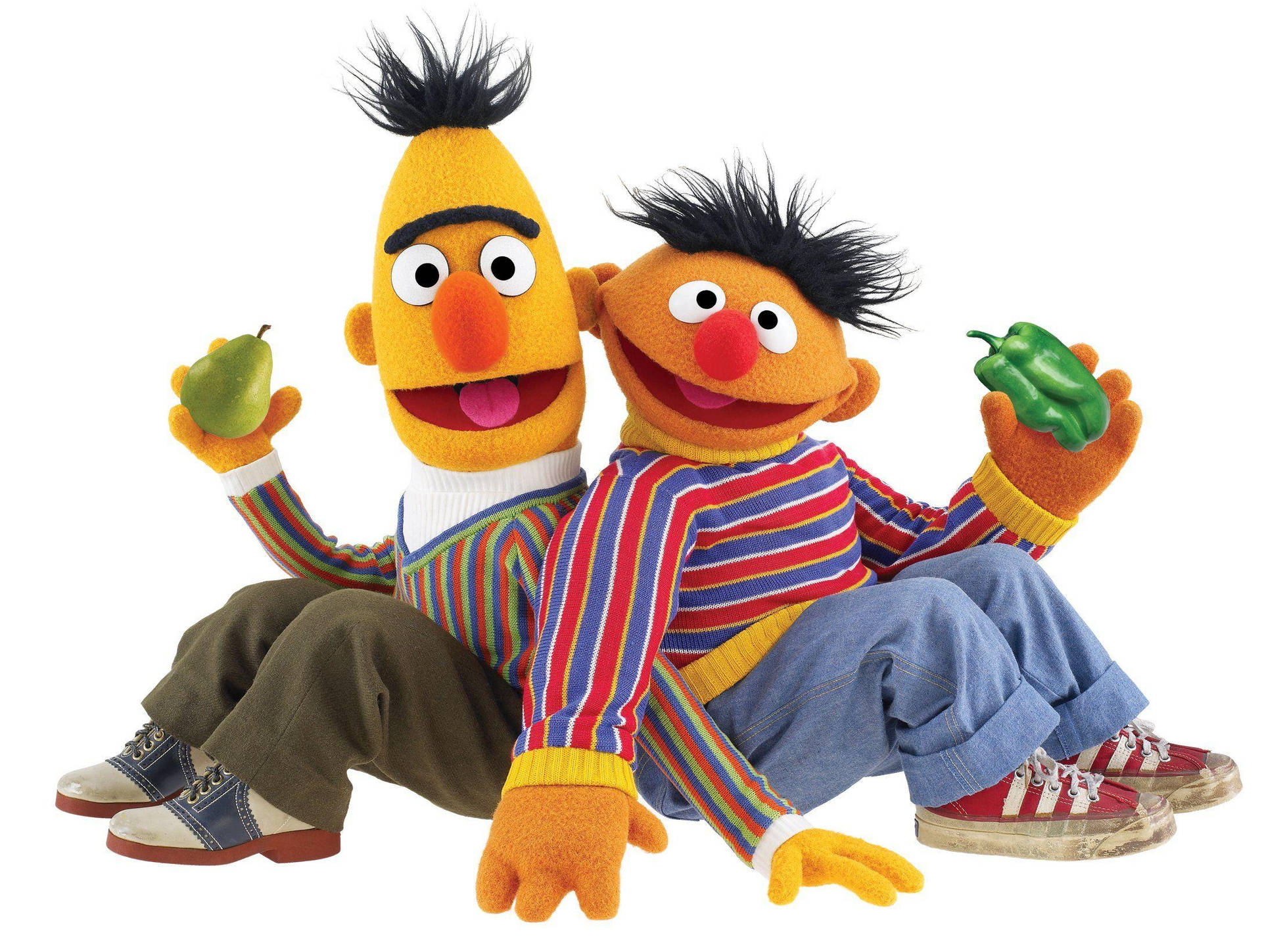 Sesame Street Ernie And Bert Background