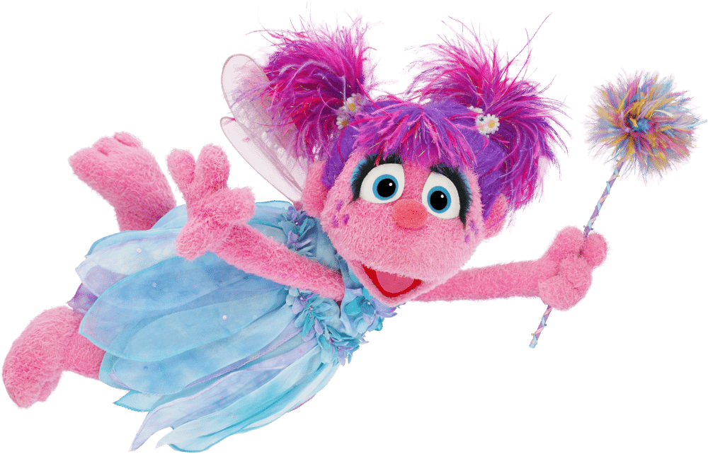 Sesame Street Fairy Character PNG