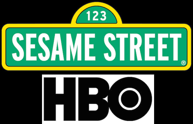 Sesame Street H B O Collaboration Logo PNG