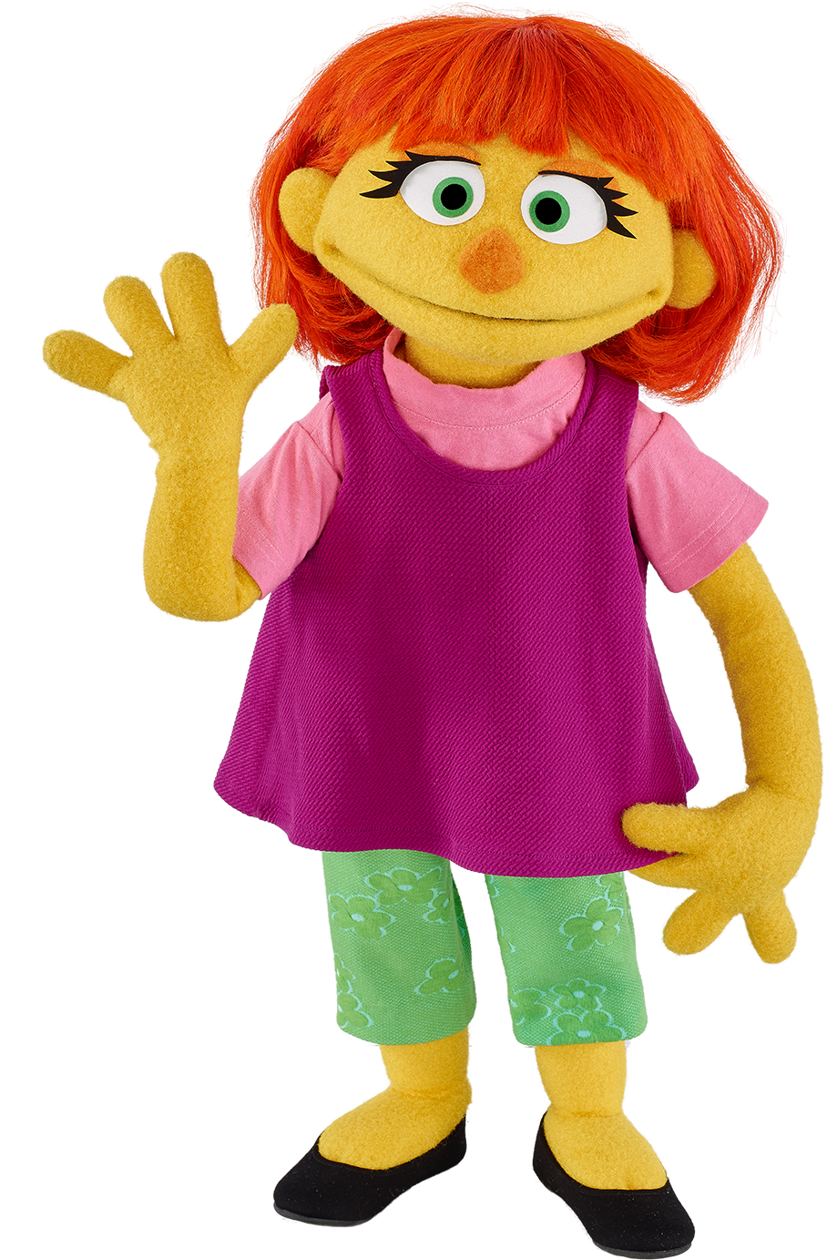 Sesame Street Julia Character Puppet PNG
