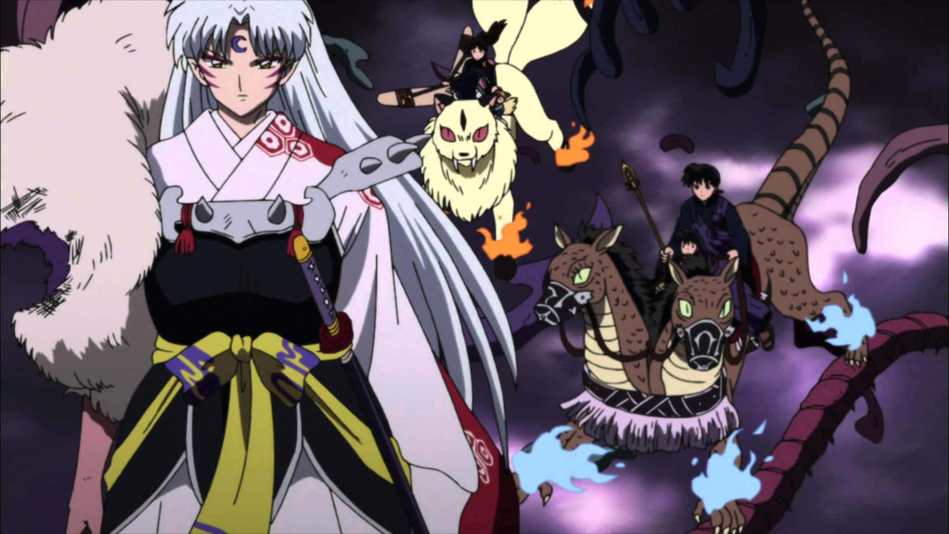 The Mighty Sesshomaru - A Legend Unleashed Wallpaper