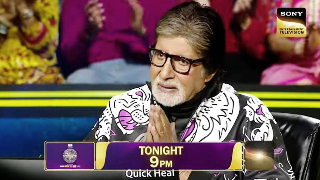 Vær vært for SET India TV, Amitabh Bachchan. Wallpaper