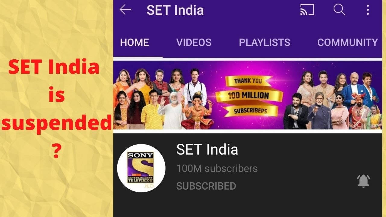 SET India YouTube Thumbnail Wallpaper