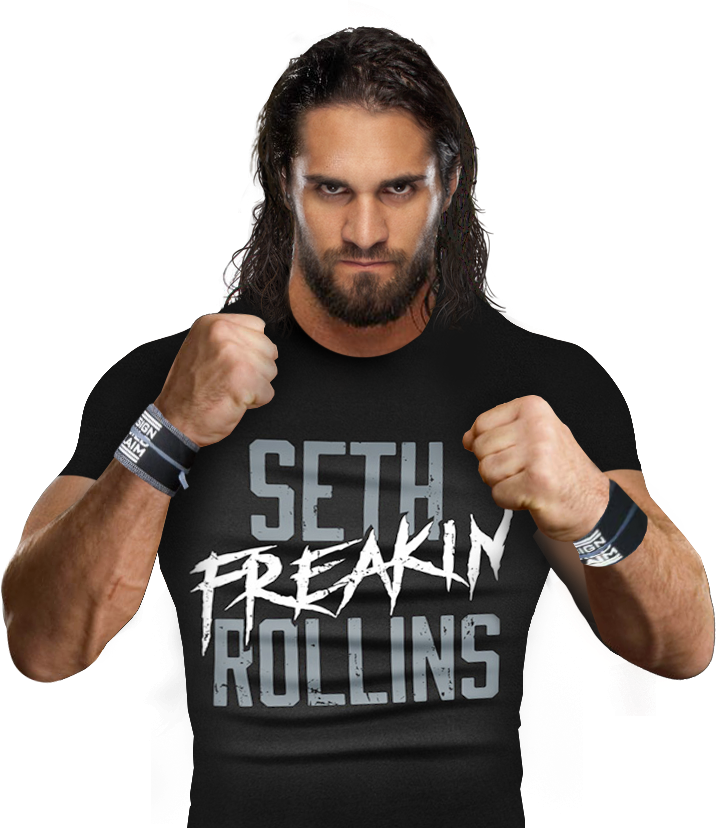 Seth Freakin Rollins Pose PNG