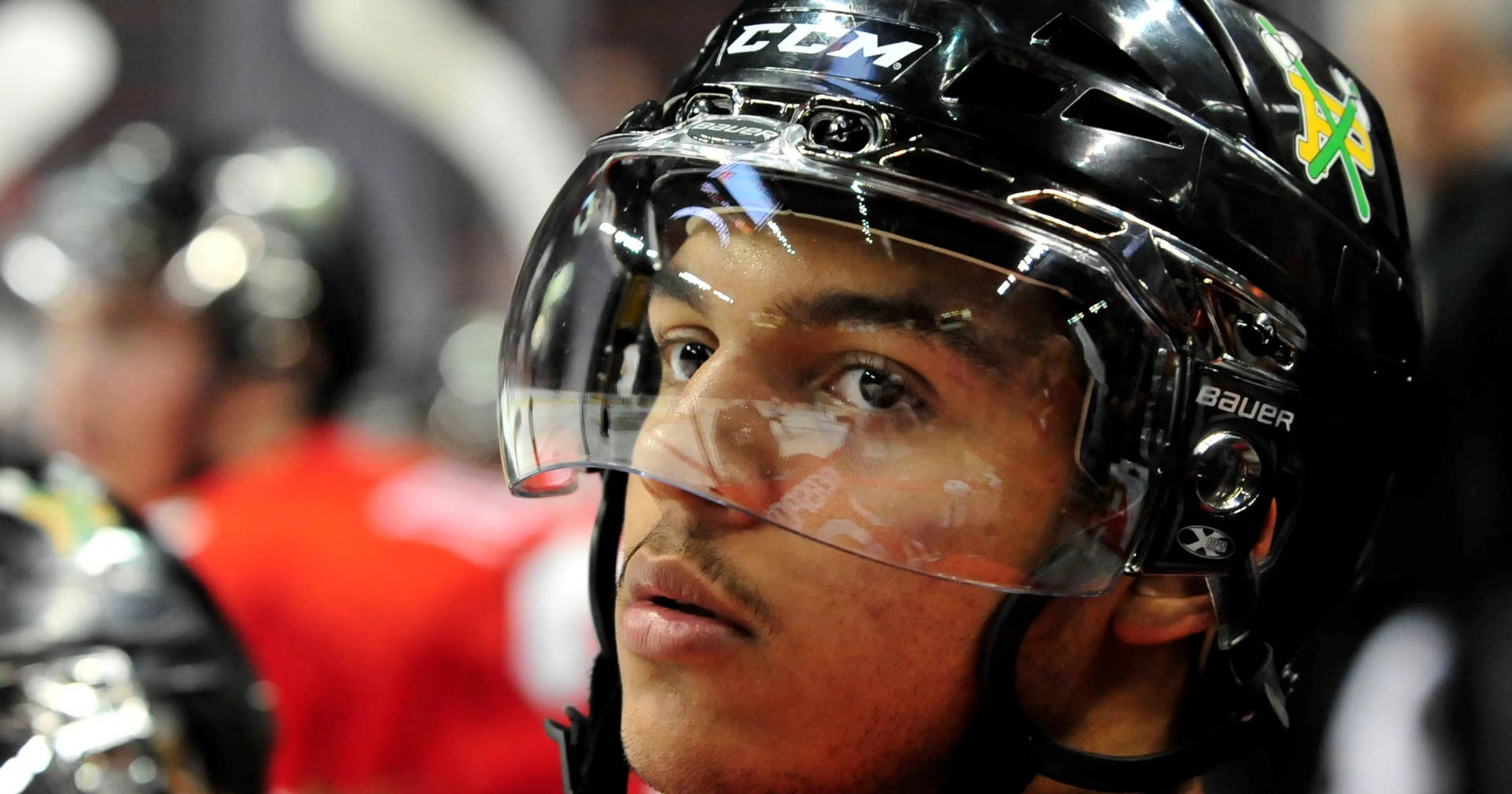 Seth Jones Close Up Looking To The Left Wallpaper