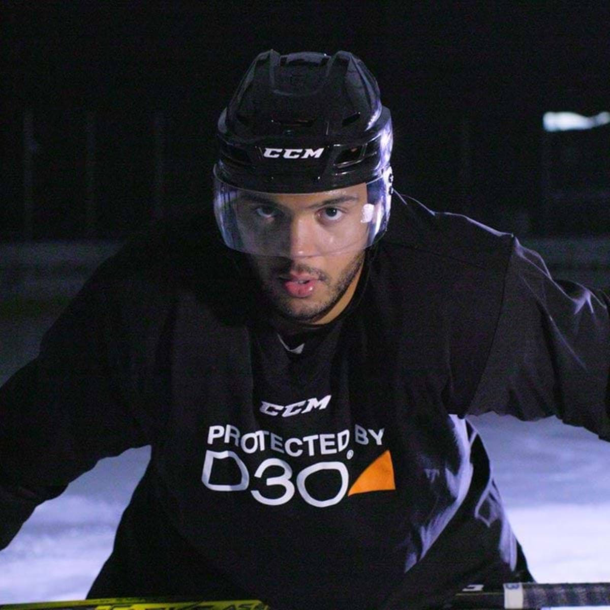 Download Seth Jones Under The Spotlight And Flexing Right Arm To Chest  Wallpaper