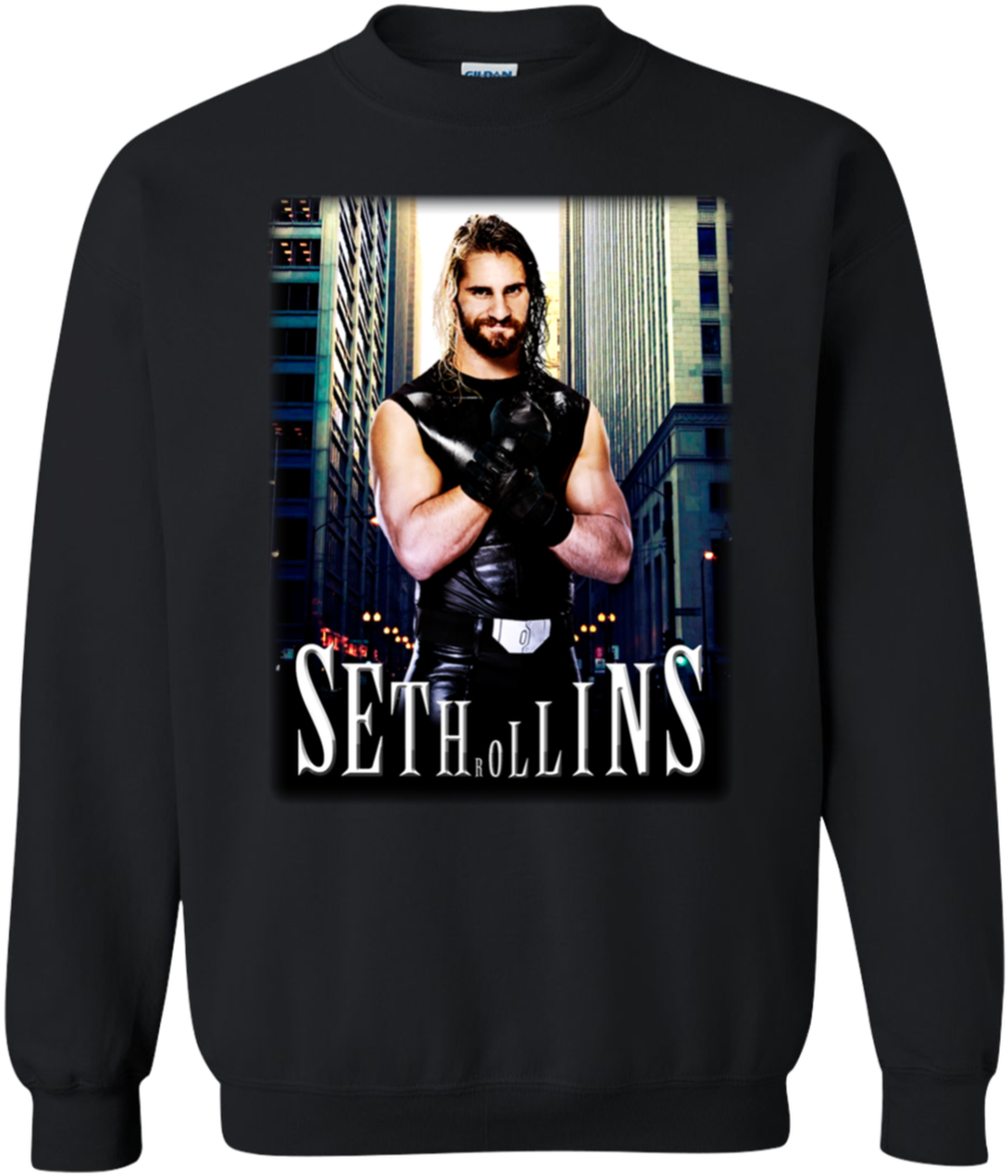 Seth Rollins Sweatshirt Design PNG