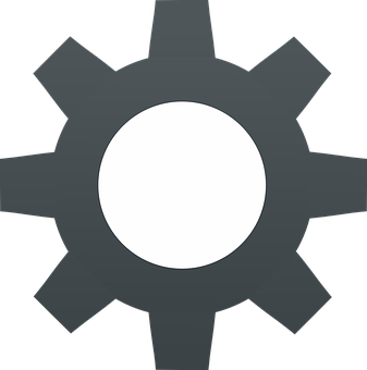 Settings Gear Icon PNG