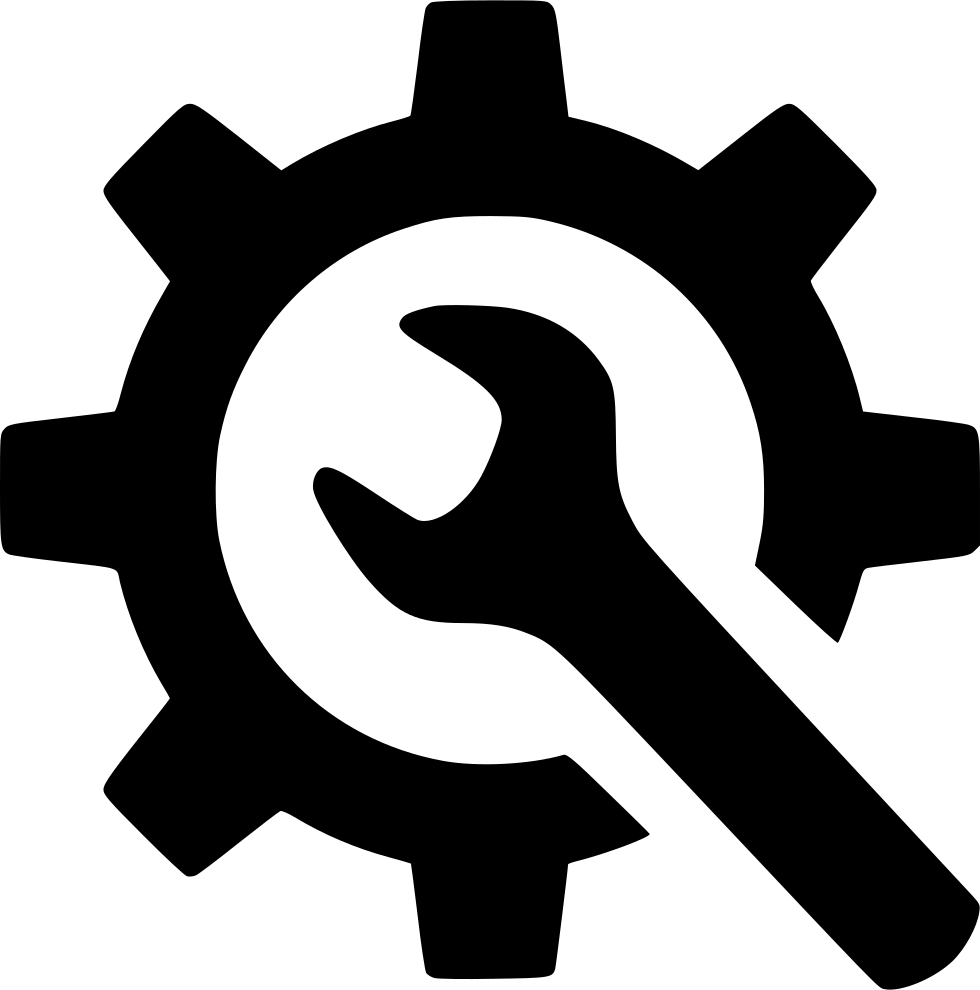 Settings Gear Wrench Icon.png PNG