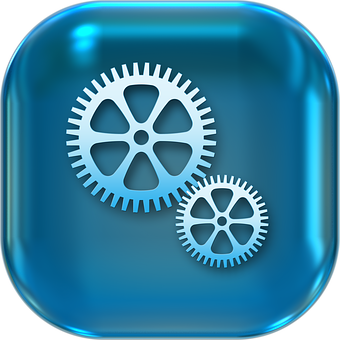 Settings Gears Icon PNG