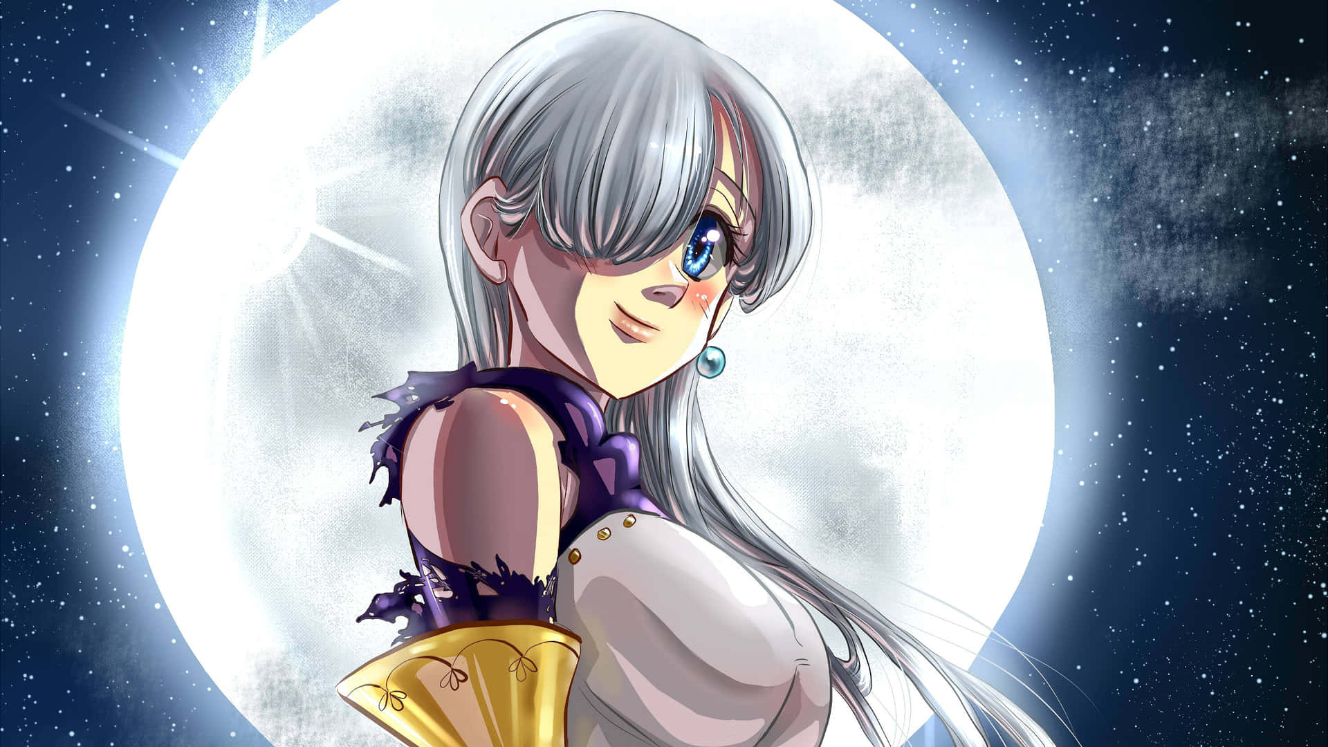 Download Princess Elizabeth Liones of the Seven Deadly Sins Wallpaper |  Wallpapers.com