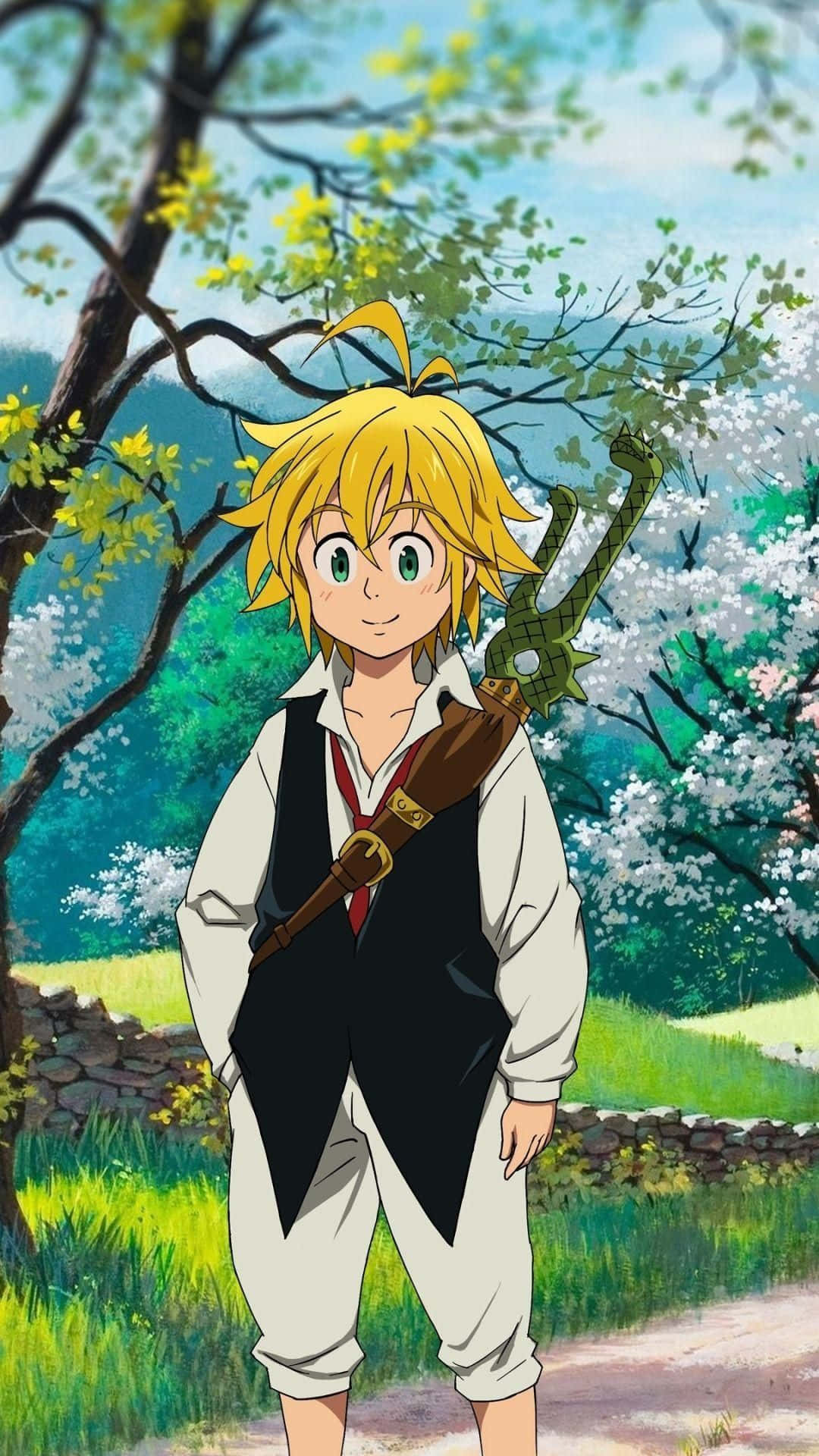 A Young Boy With Blonde Hair Standing In A Field Wallpaper