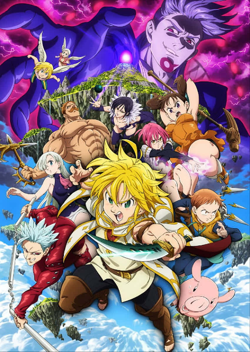 Experience the Seven Deadly Sins on your iPhone. Wallpaper