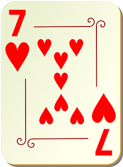 Seven_of_ Hearts_ Playing_ Card PNG