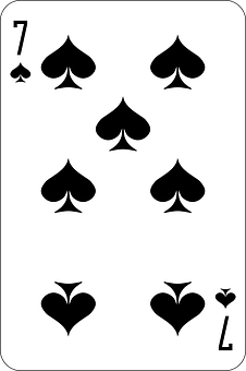 Seven_of_ Spades_ Playing_ Card PNG