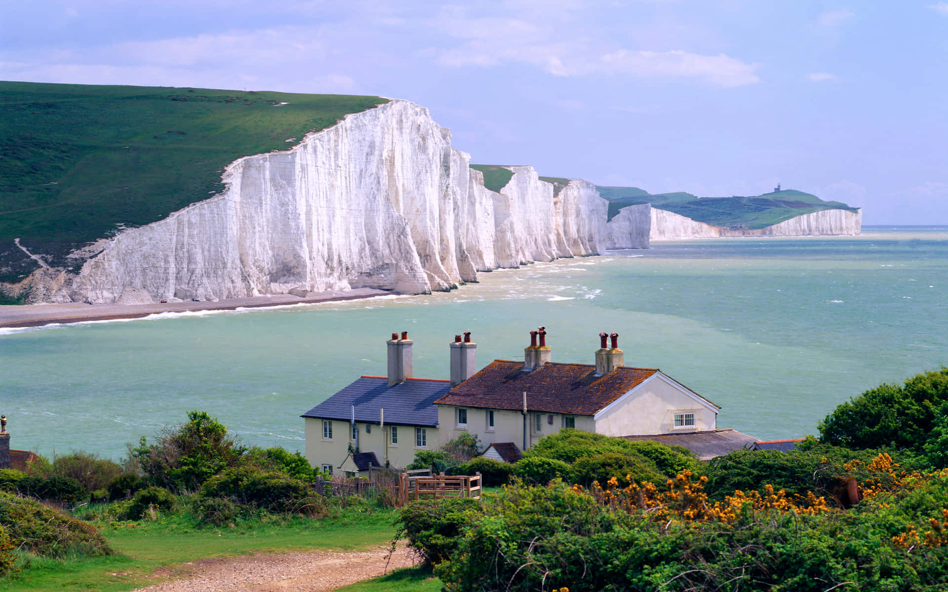 Seven Sisters Cliff In England Picture