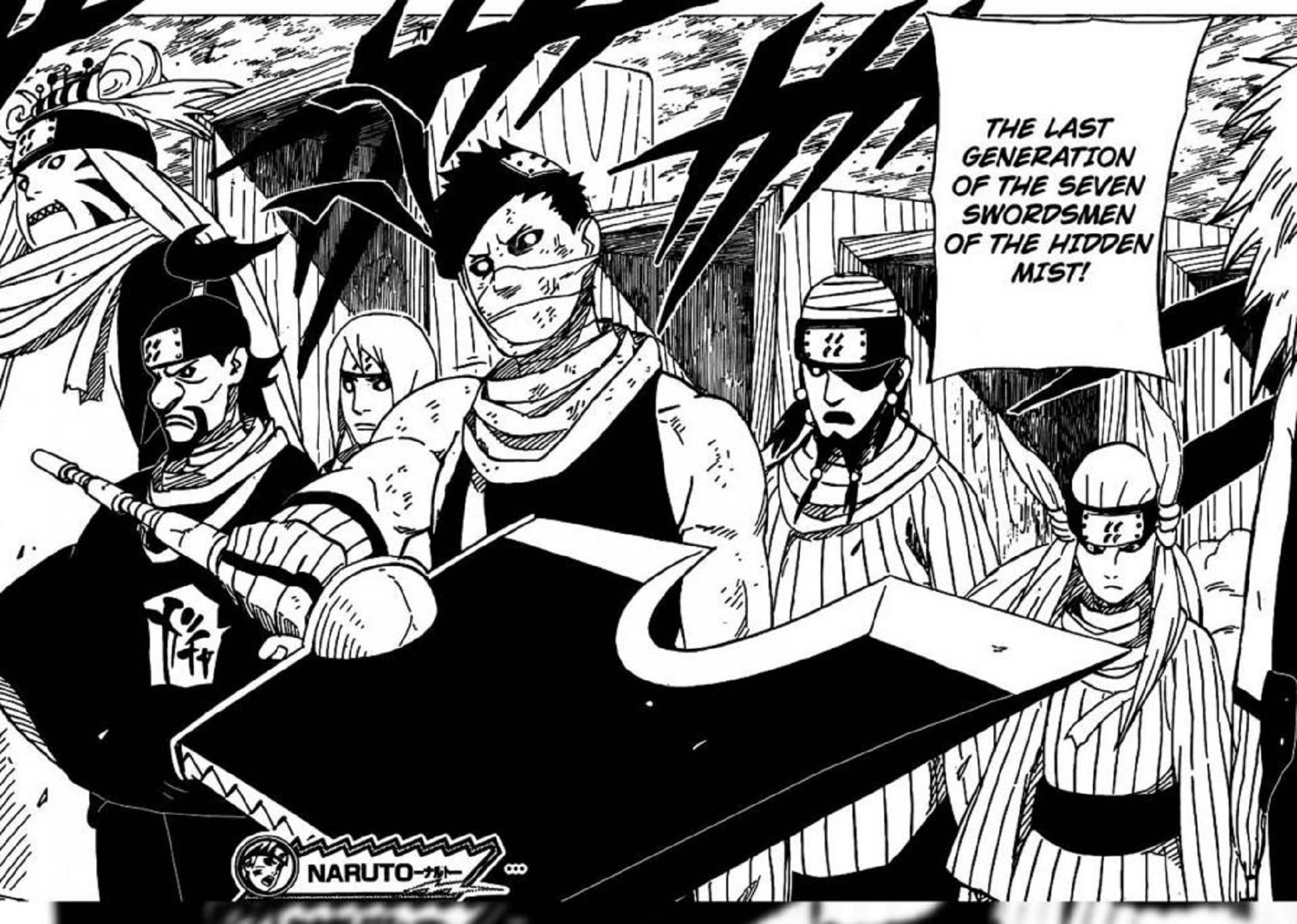 Seven Swordsmen Of Mist Manga Panel