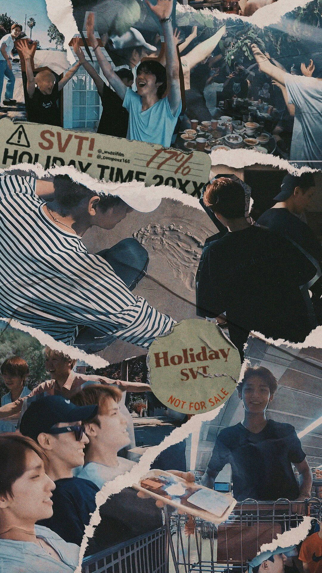 Seventeen Holiday Collage