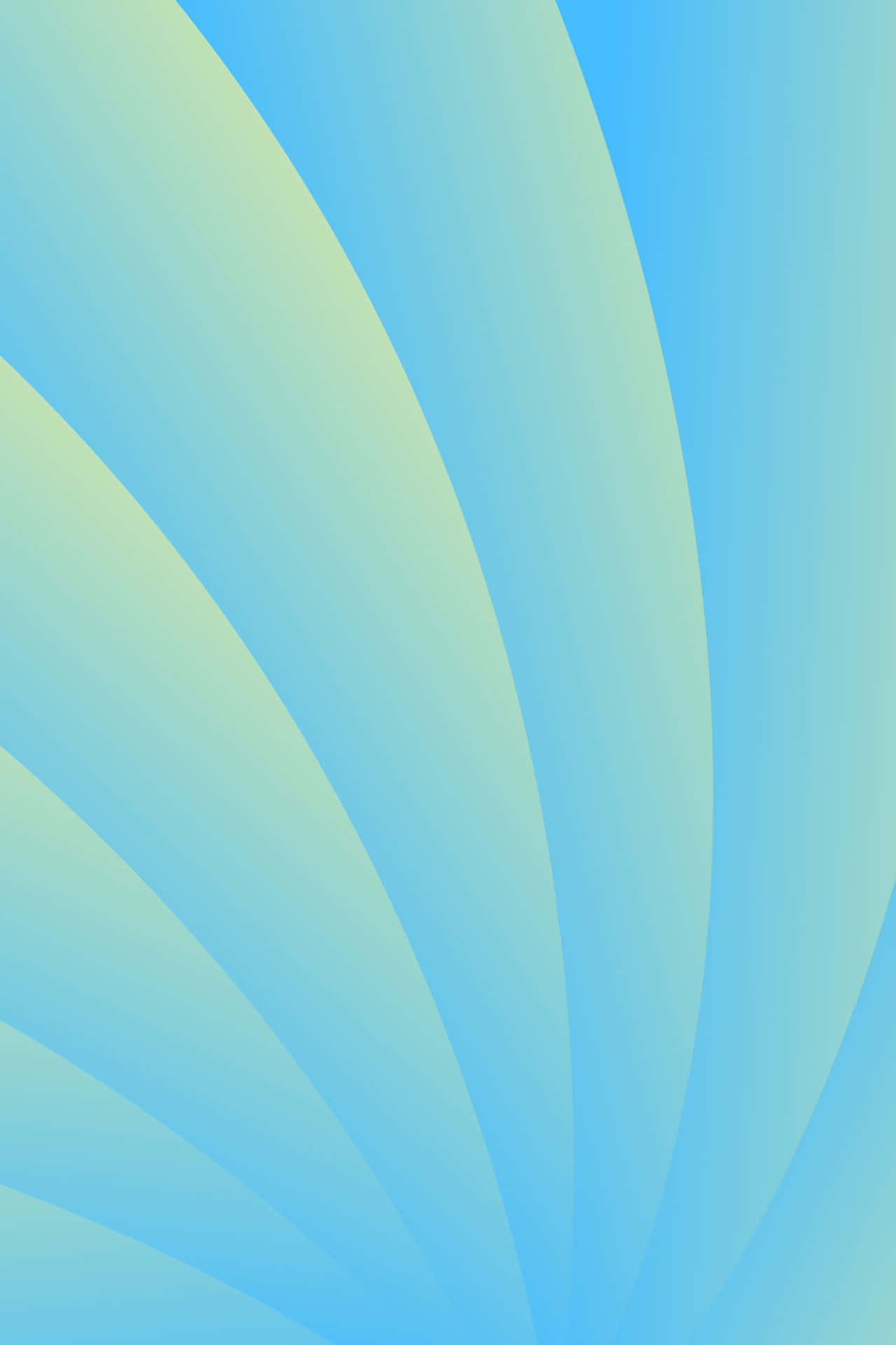 Several Yellow And Blue Stripes Wallpaper