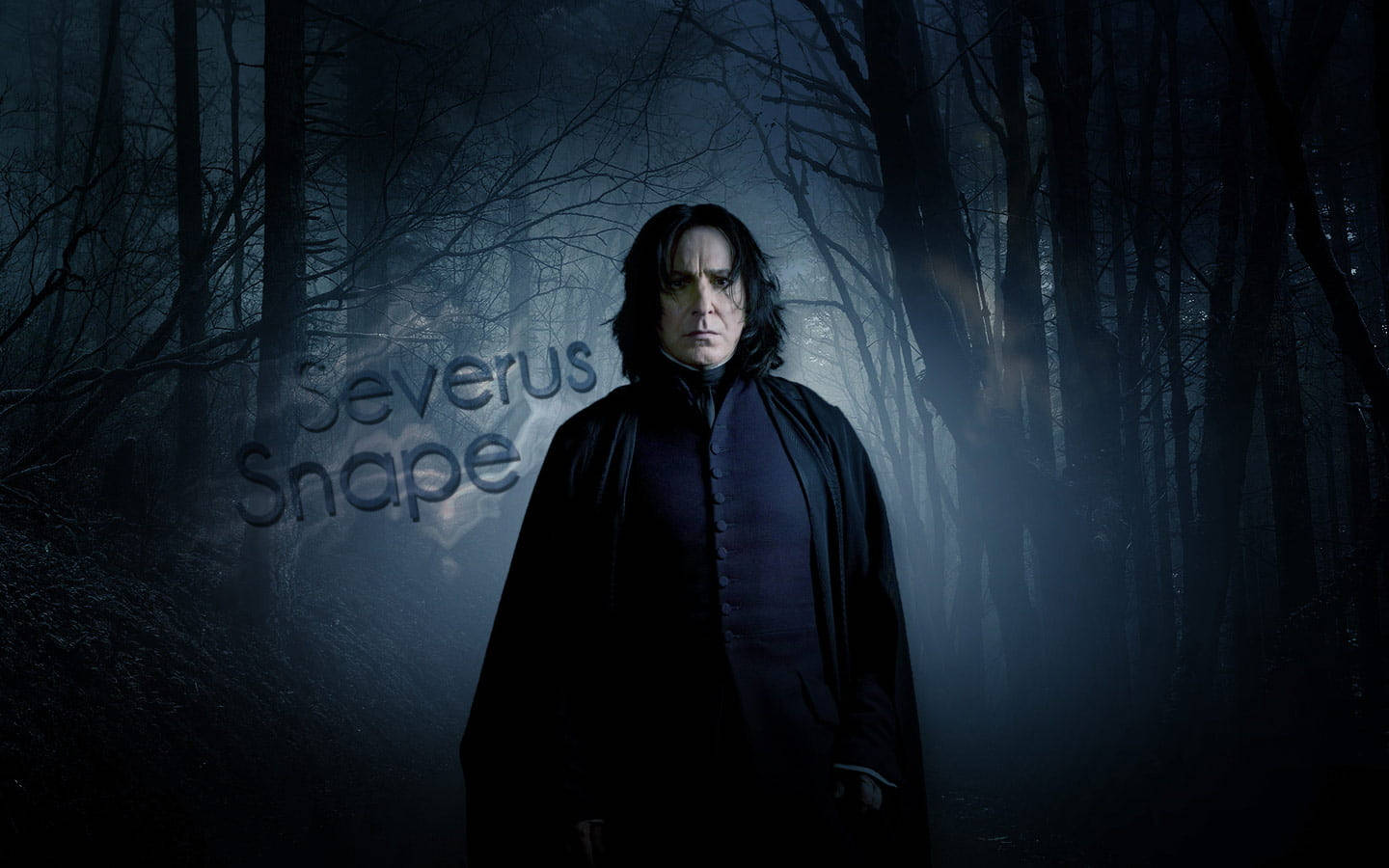 Severus Snape Dark Forest Wallpaper