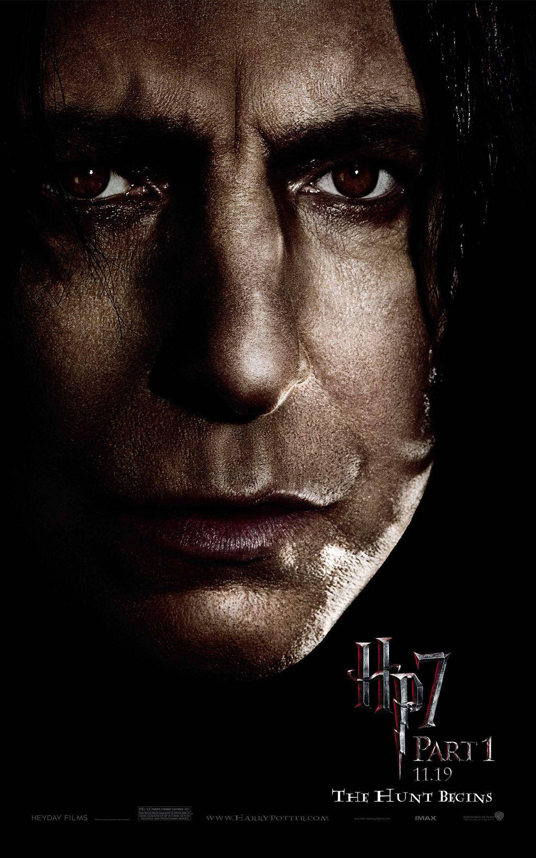 Severus Snape Intense Look Wallpaper