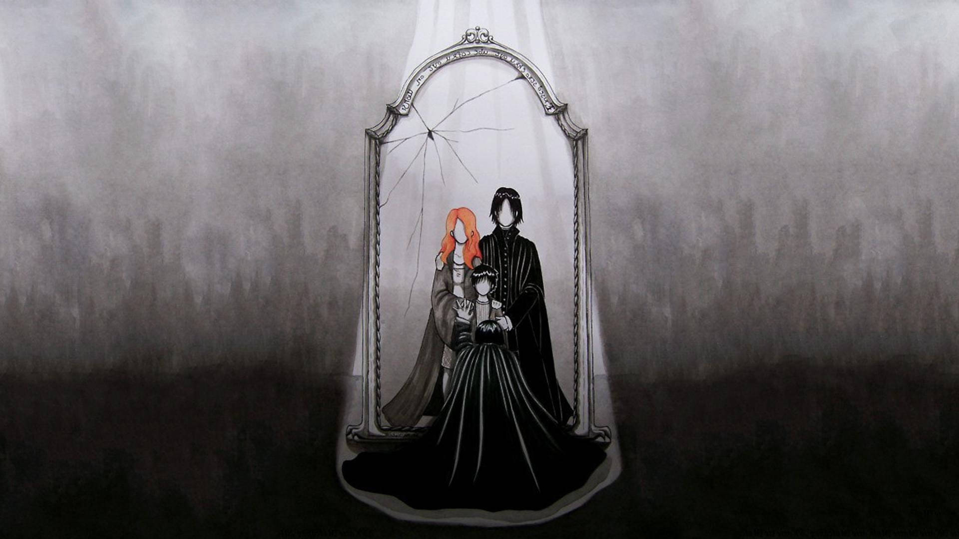 Severus Snape Mirror Of Erised Wallpaper
