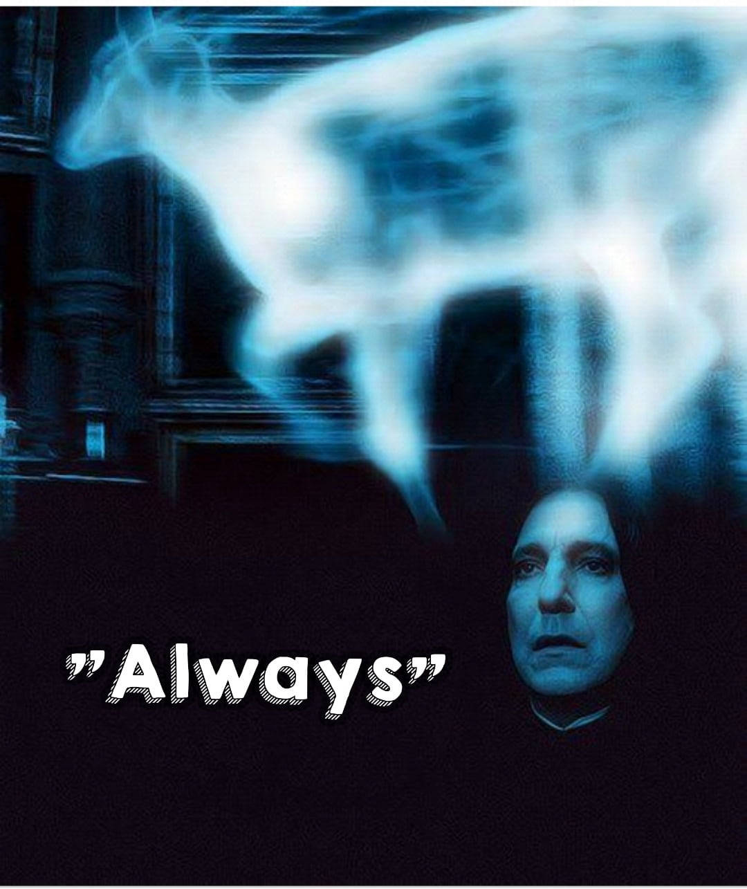 Severus Snape Patronus Ull Tapet Wallpaper