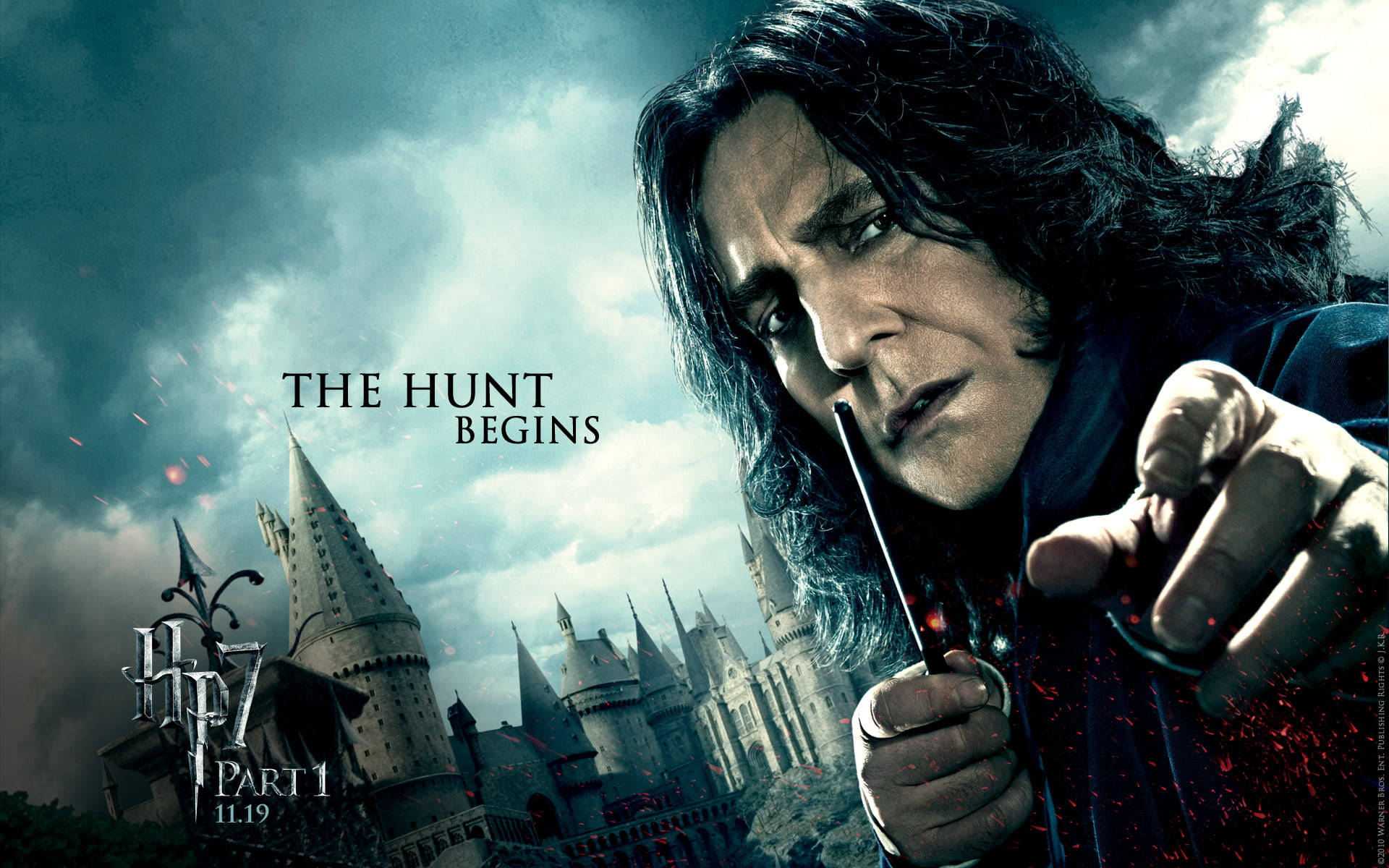 Severus Snape The Hunt Begins Wallpaper