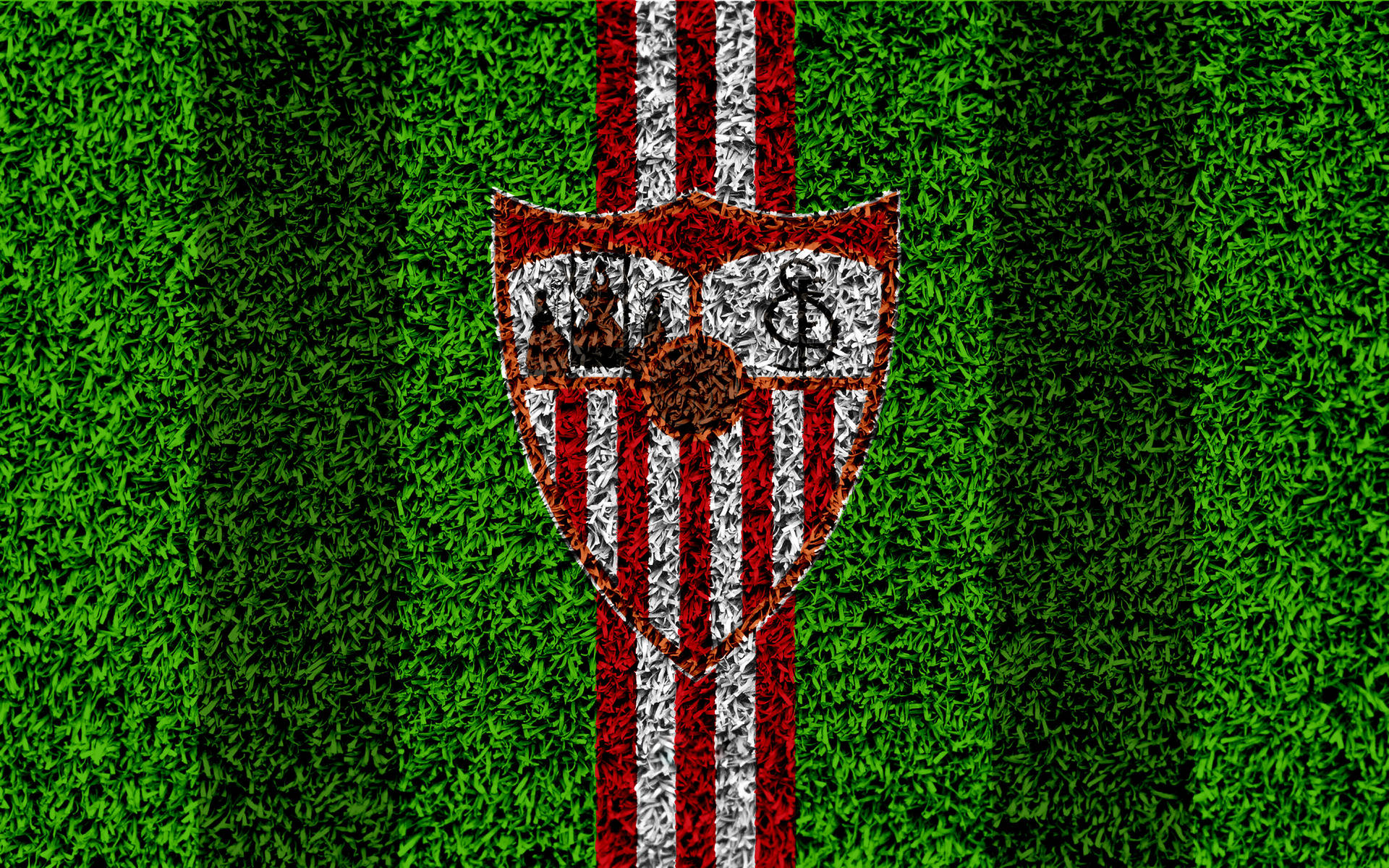 Sevillafc Gemaltes Logo Wallpaper