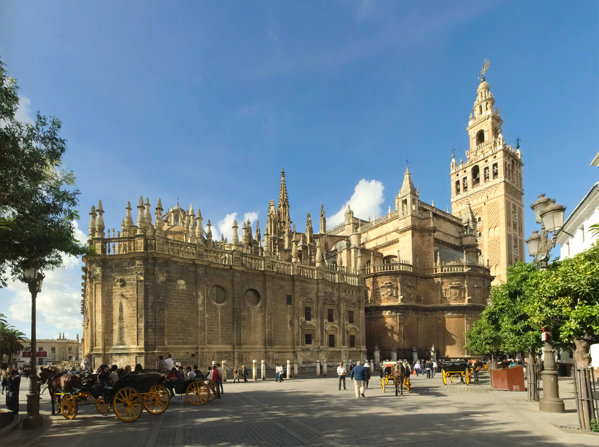 Seville Cathedral Church Wallpaper