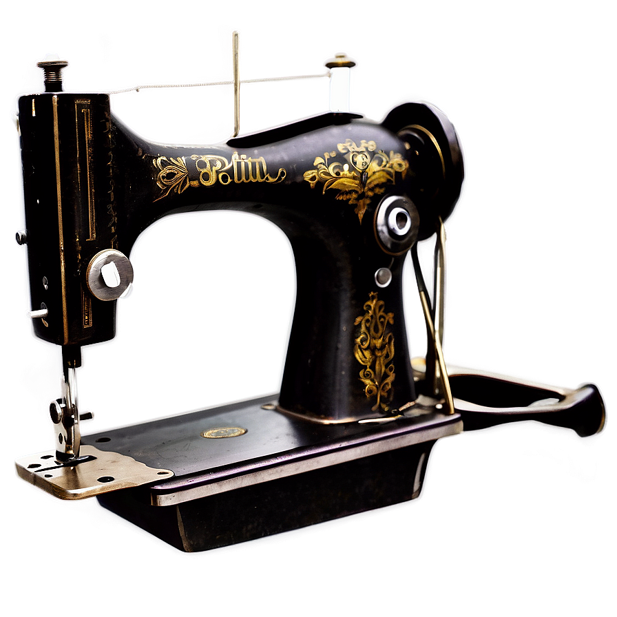 Sewing Machine Silhouette Png 58 PNG
