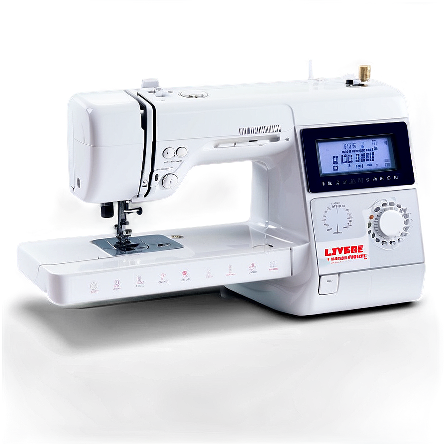 Sewing Machine With Lcd Display Png Bks35 PNG