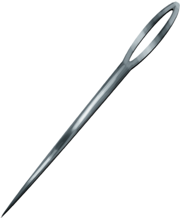 Sewing Needle Single Item PNG