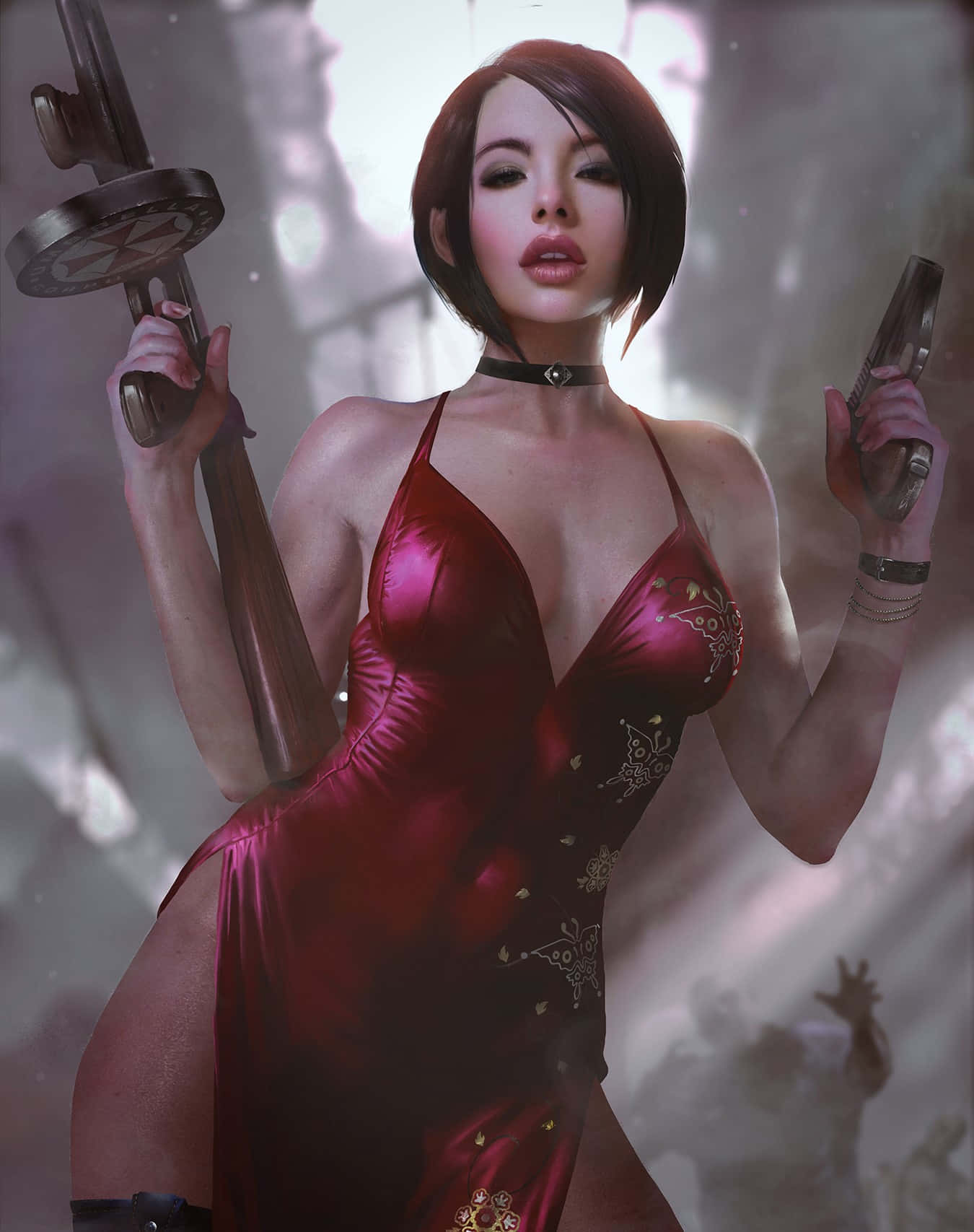 Sexy Ada In Resident Evil Wallpaper