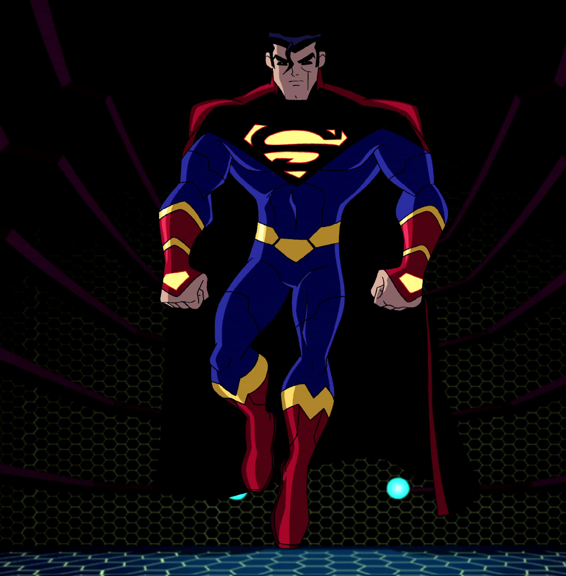 Sexy Brave Superman Legion Of Super Heroes Wallpaper