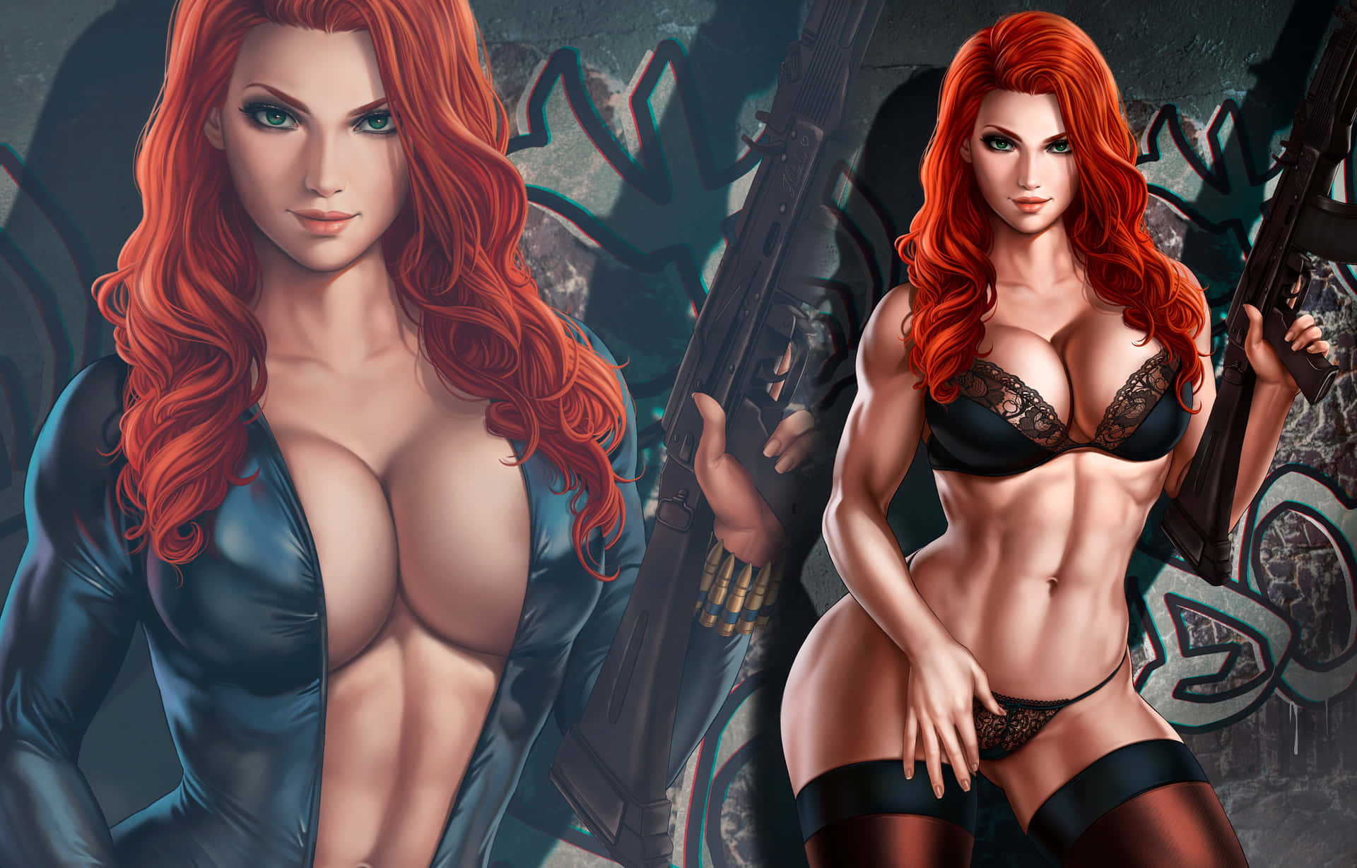 Download Sexy Image Of Muscular Redhead Wallpaper Wallpapers Com