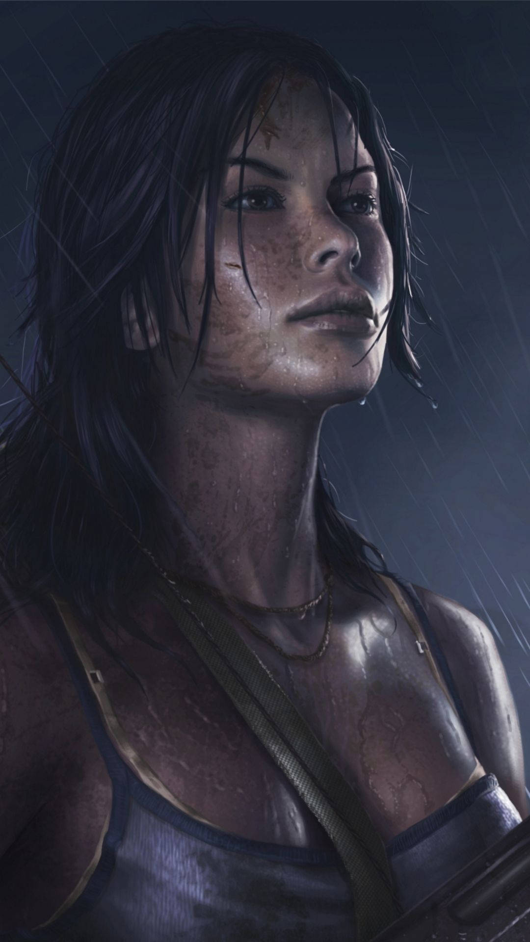 Papelde Parede Sexy Da Lara Croft, De Tomb Raider, Para Iphone. Papel de Parede