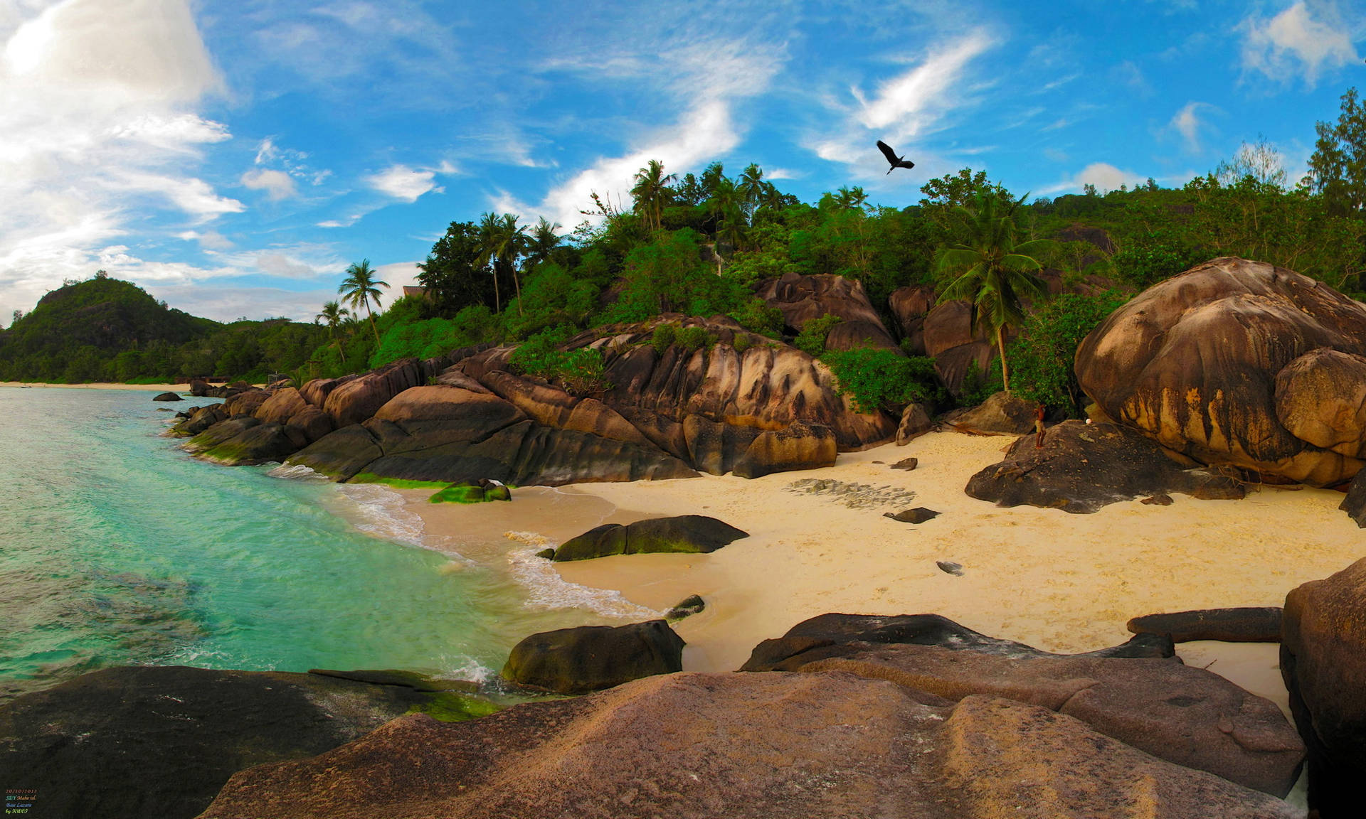 Seychelles Stony Beach